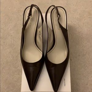 Coach Alena kid leather heels